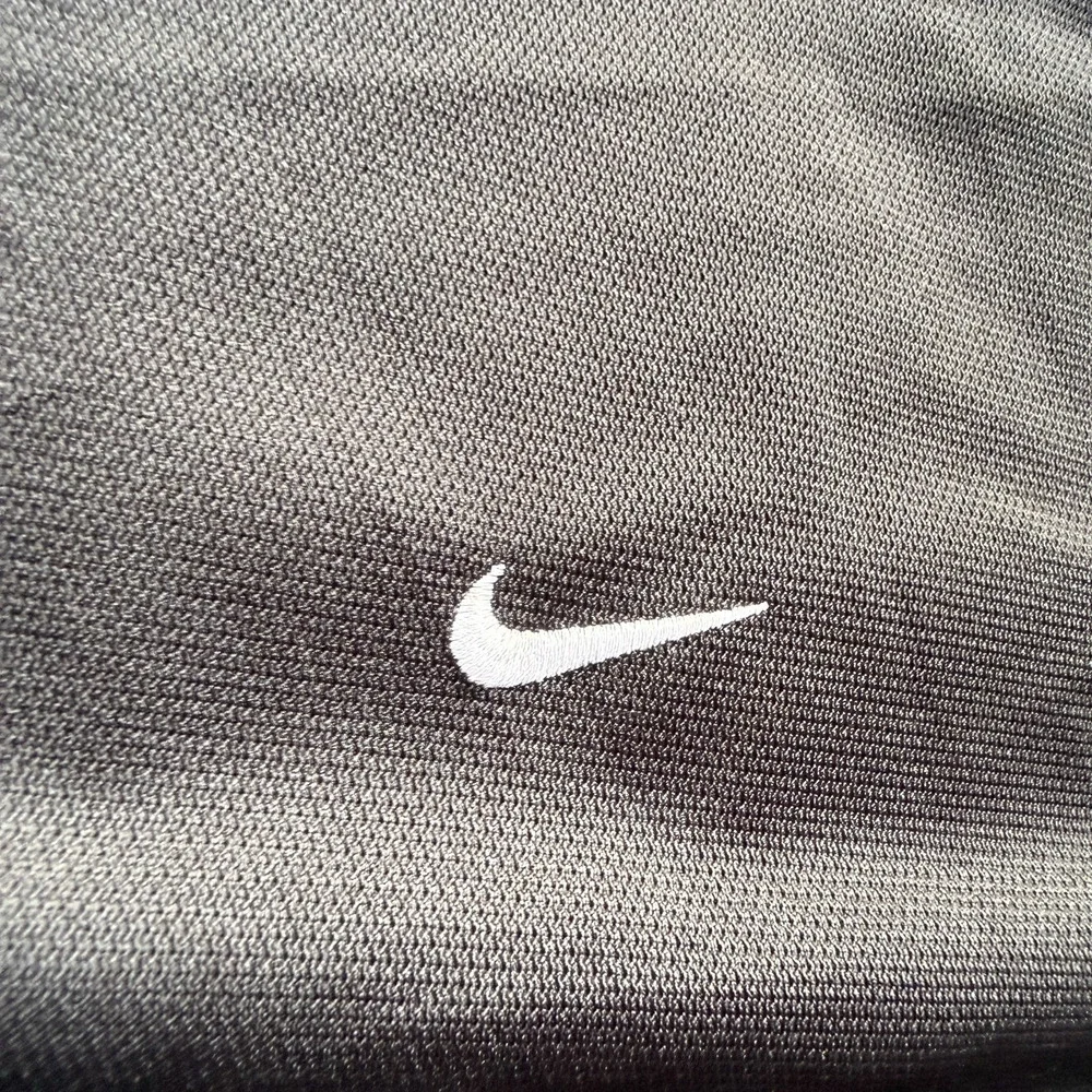 Nike Athletic Shirt Mens XXL Black Performance Workout Gym Running Swoosh